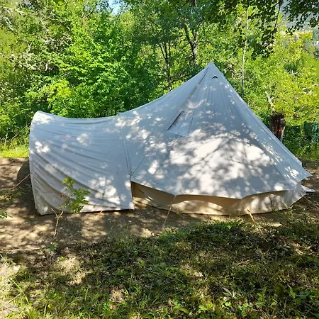 Glamping En Tente Yourte Luksustelt